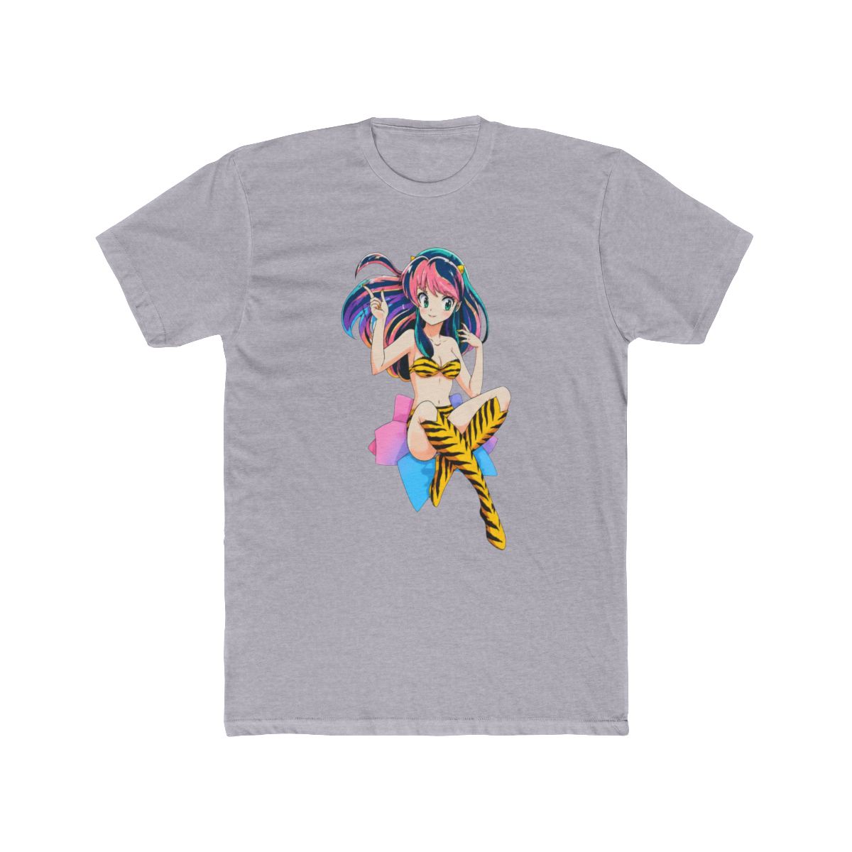 Urusei Yatsura written by Rumiko Takahashi Lum anime T Shirt US Size 2XL Black